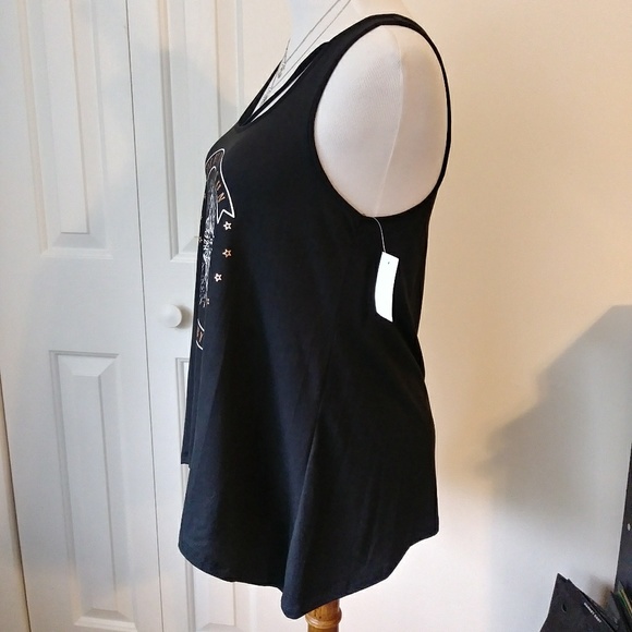 NWT "live by the sun love by the moon" boho tank - Picture 3 of 7